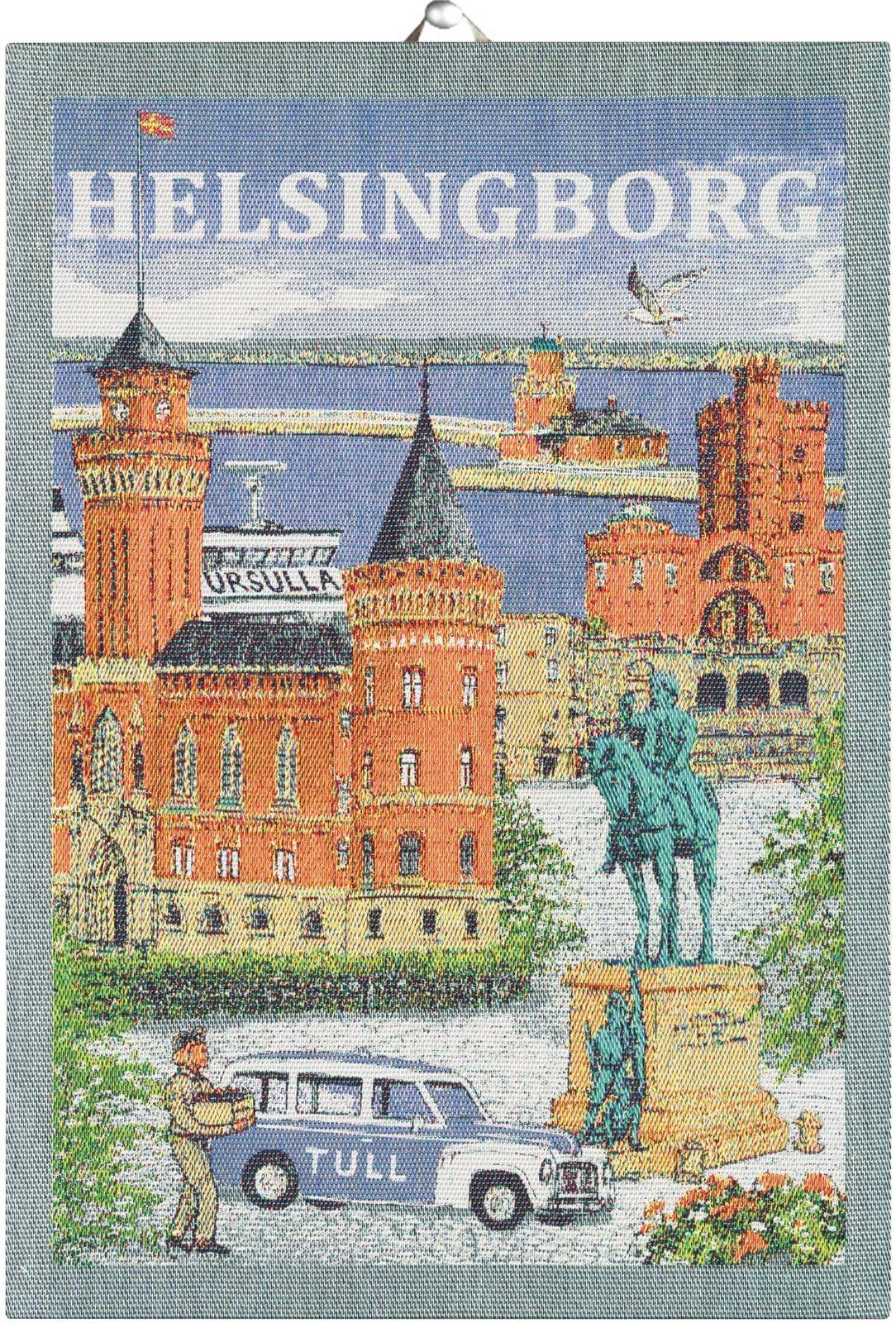 Günstig Ekelund Geschirrtuch Küchenhandtuch Helsingborg Geschirrtuch), (1-tlg., gewebt Pixel 35x50 cm, 1 (6-farbig) x