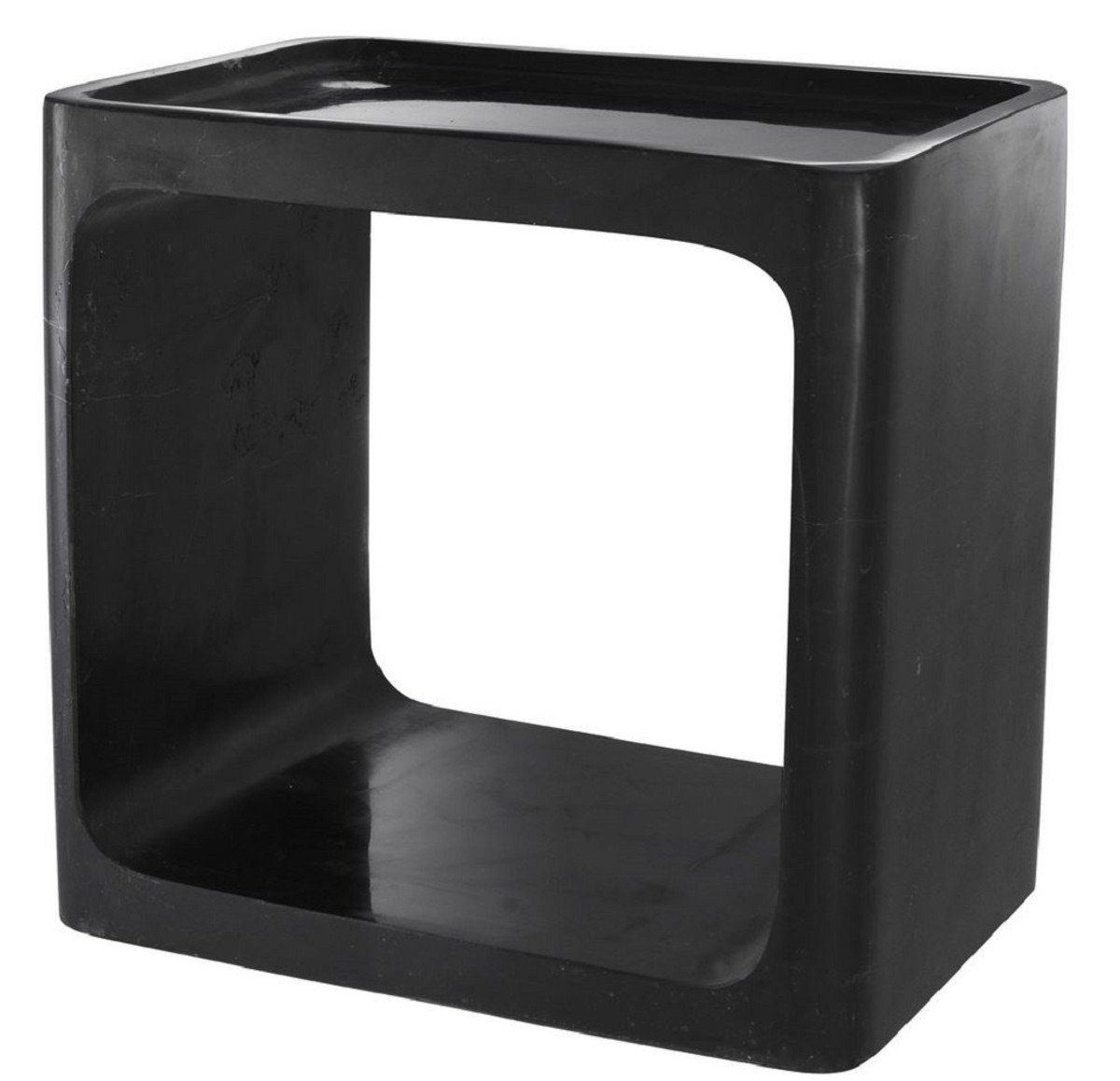 Schwarz Casa Möbel Marmor Wohnzimmermöbel x cm - - 42 Luxus Padrino 30 Beistelltisch Luxus H. 40 Beistelltisch x