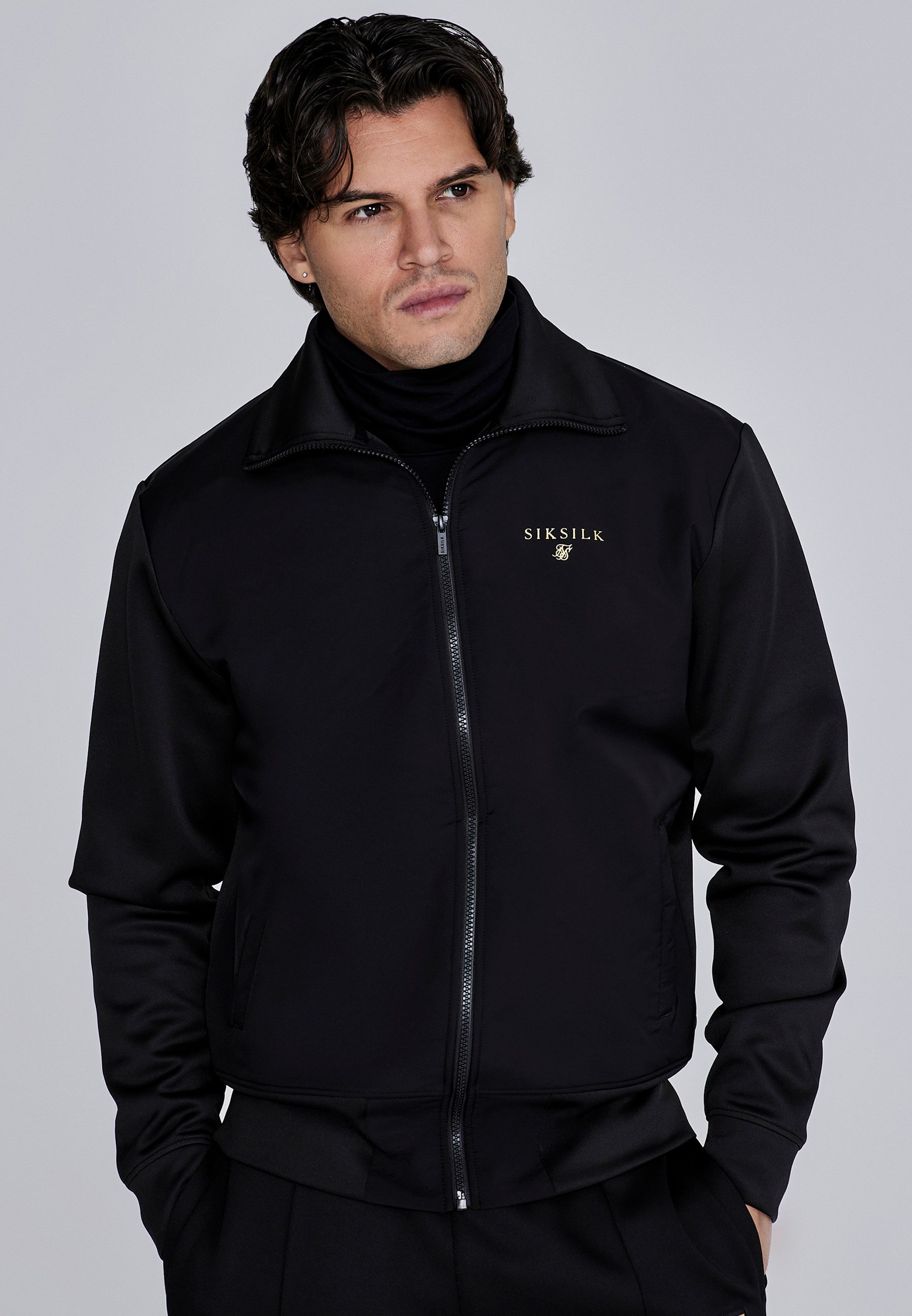 Siksilk Sweatjacke SikSilk Herren Trainingsjacke günstig online kaufen