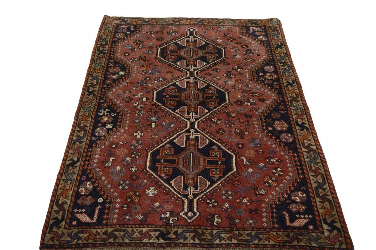 mm Orientteppich 10 Nain 121x157 rechteckig, Shiraz Trading, Handgeknüpfter Perserteppich, Höhe: / Orientteppich