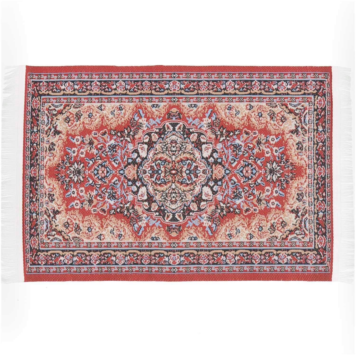 Rico Design Wichtel Miniatur Teppich rot günstig online kaufen