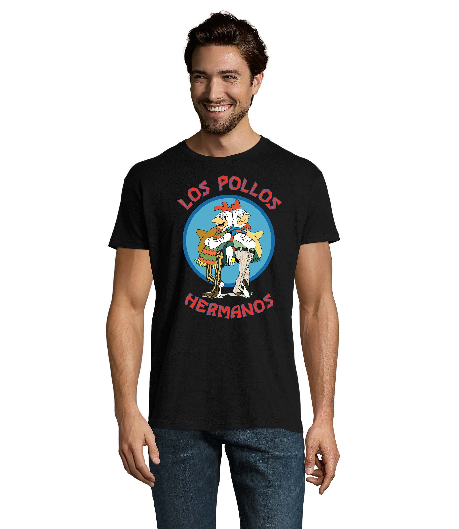 Blondie & Brownie T-Shirt Herren Los Pollos Hermanos Saul Logo Print