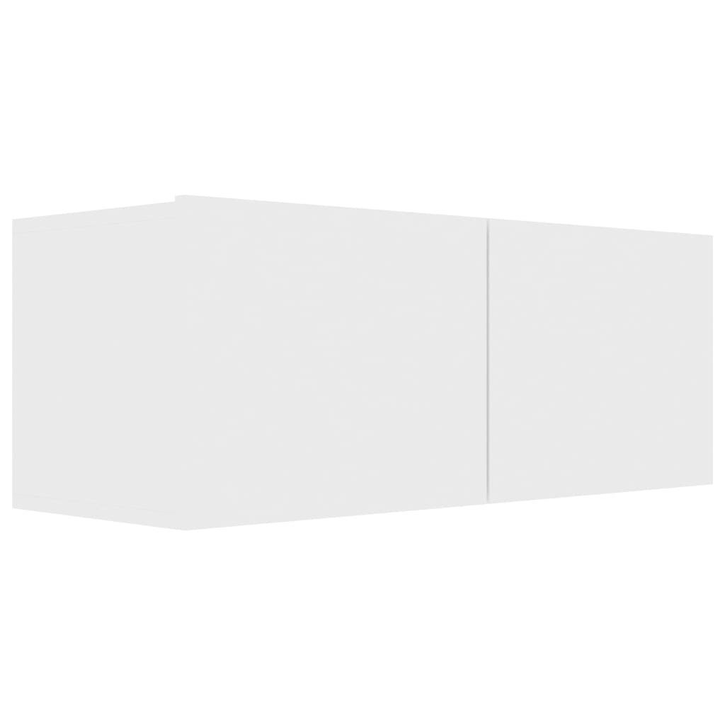 furnicato TV-Schrank Weiß 80x30x30 cm Holzwerkstoff (1-St) günstig online kaufen