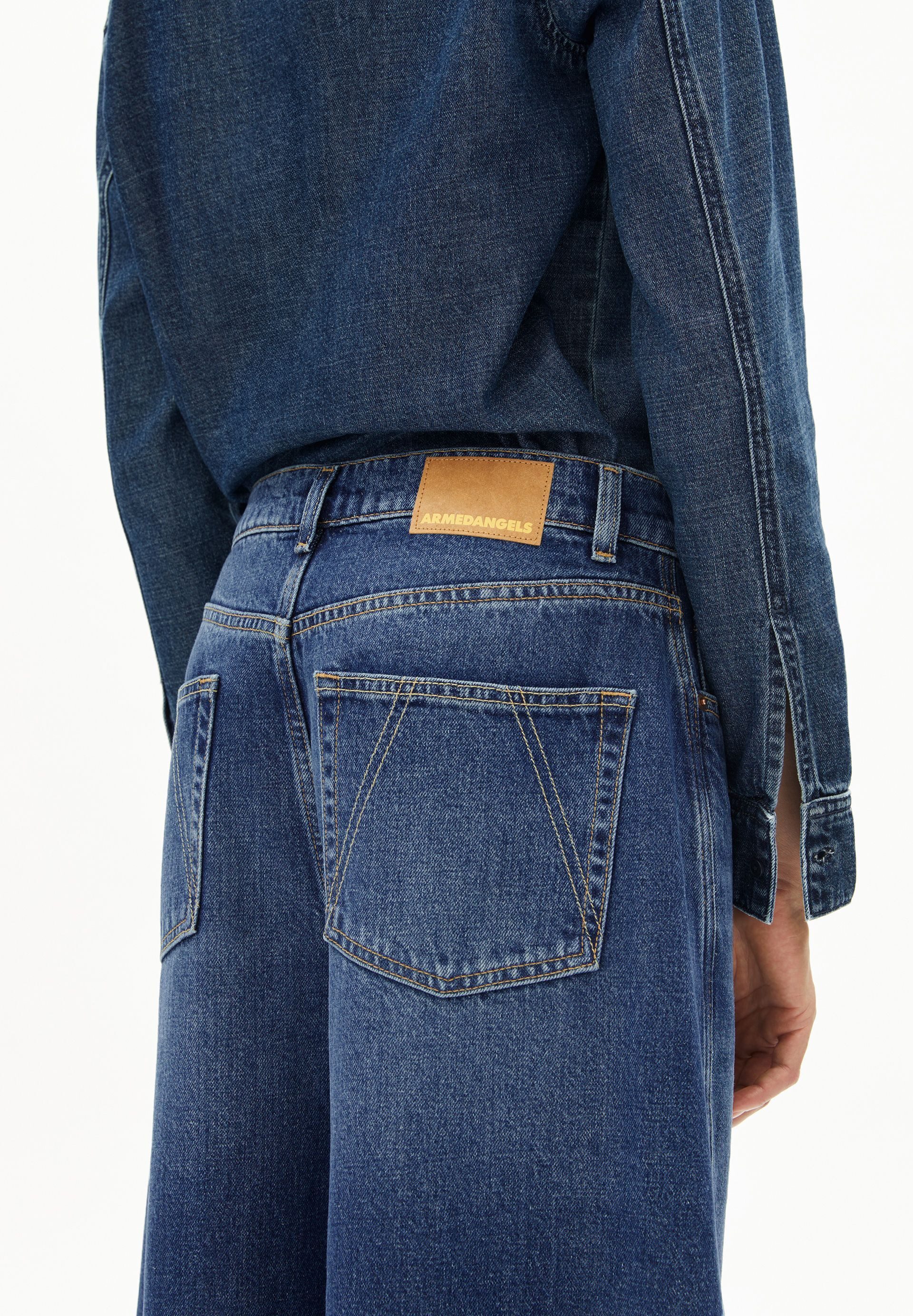 Armedangels Weite Jeans AALTHEA BARREL (Non-Stretch, Loose Fit) Mid waist
