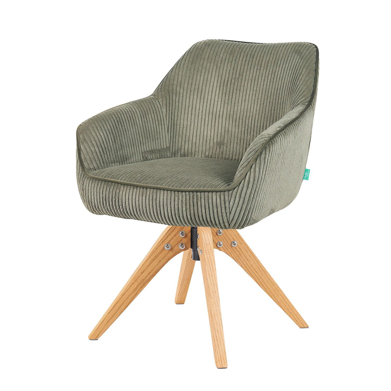 DUBI Möbel Polsterstuhl Mika-Finn 2er-Set, Federkern, günstig online kaufen