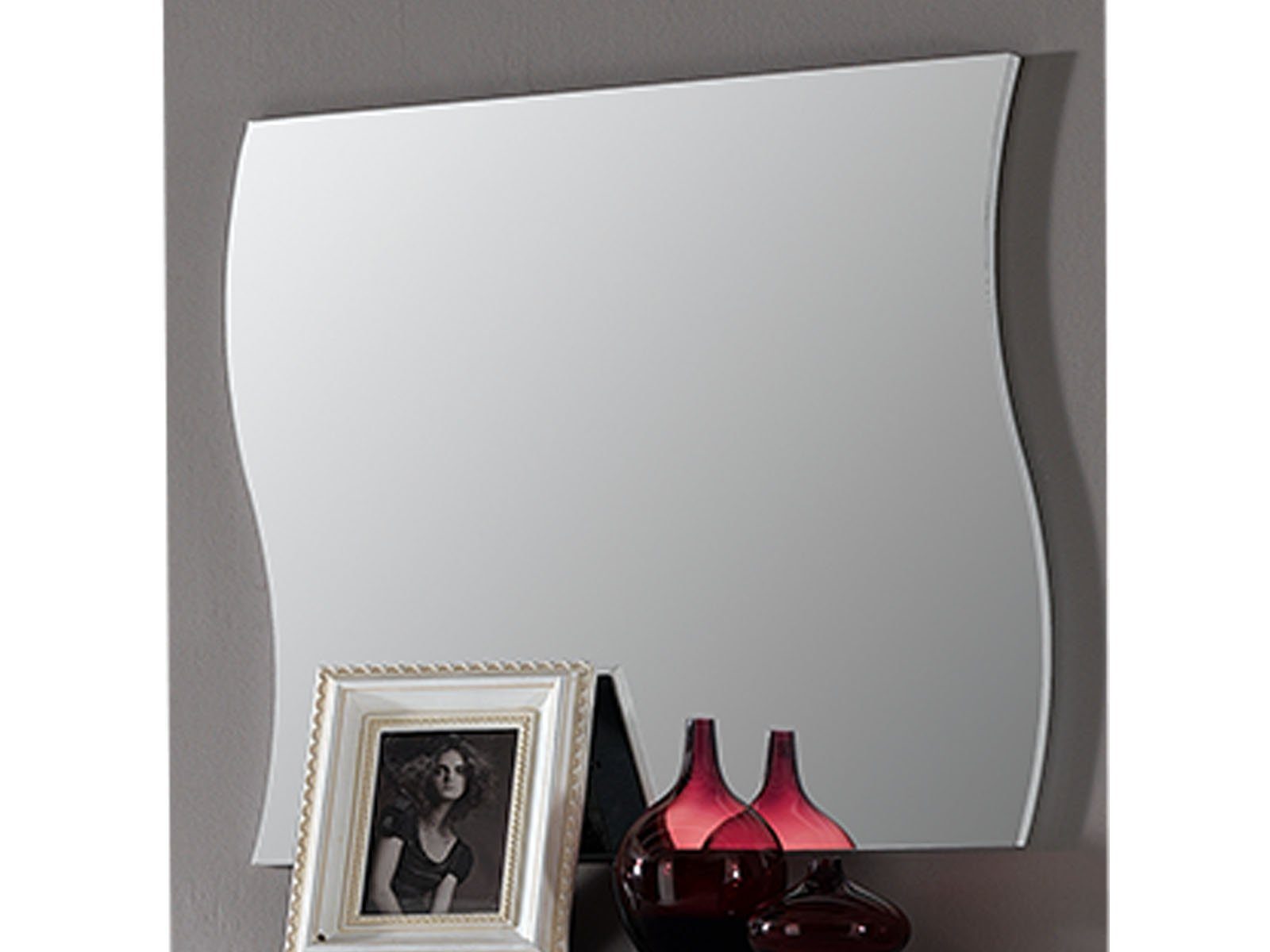 möbelando Wandspiegel Onda, Moderner Spiegel. Breite günstig online kaufen