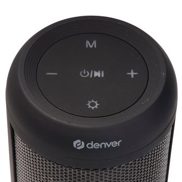 Denver DENVER Bluetooth Lautsprecher BTL-63, schwarz Portable-Lautsprecher