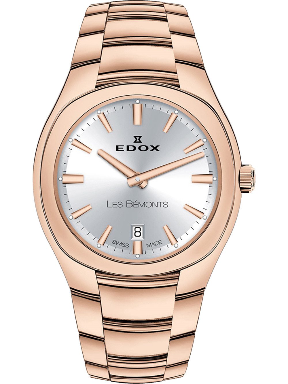 Edox Quarzuhr Edox 57004-37R-AIR Les Bemonts Damenuhr 30mm 3ATM Edox 57004-37R-AIR Les Bemonts Damenuhr 30mm 3ATM