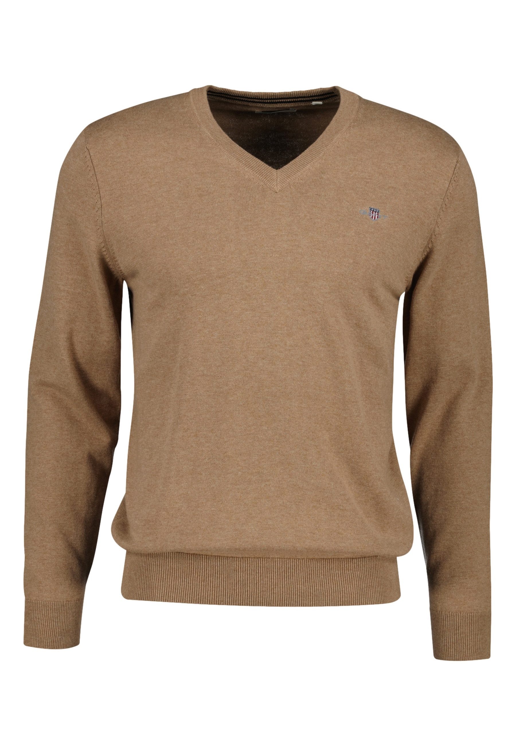 Gant Strickpullover Pullover Classic Strickpullover V-Neck (1-tlg) günstig online kaufen