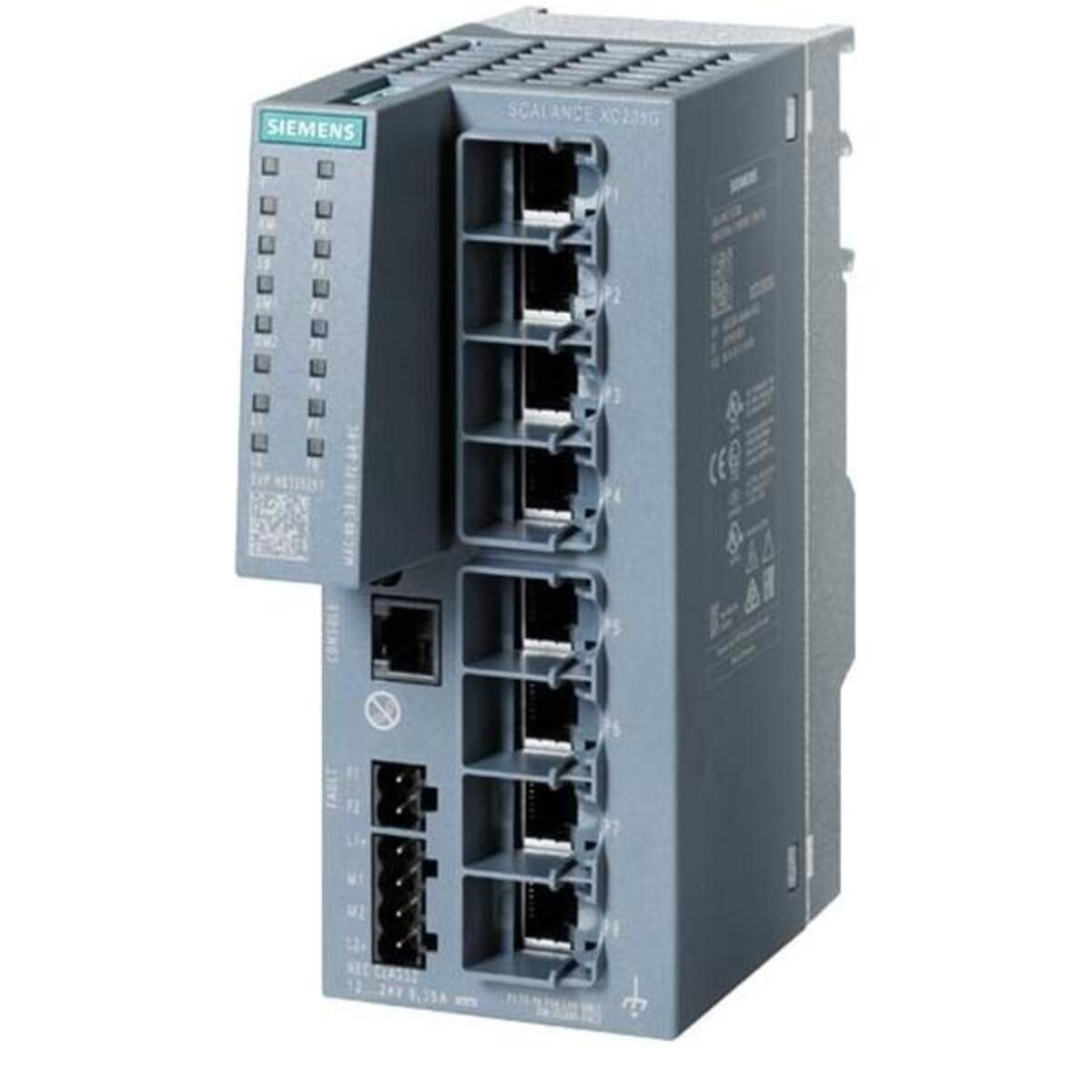 SIEMENS Siemens Dig.Industr. SCALANCE XC208 6GK5208-0GA00-2AC2 Netzwerk-Patch-Panel