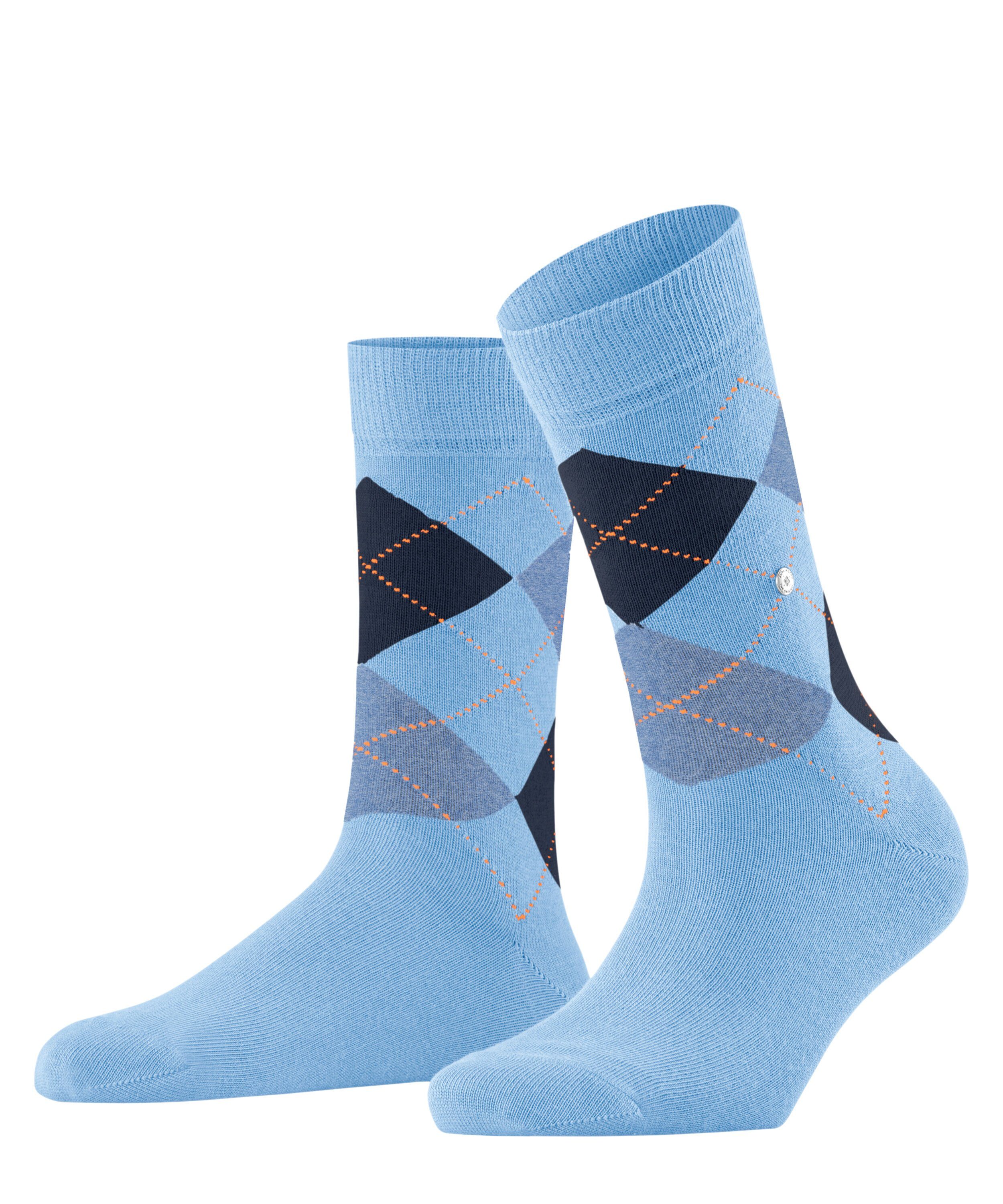 light Socken Burlington (1-Paar) blue (6541) Queen