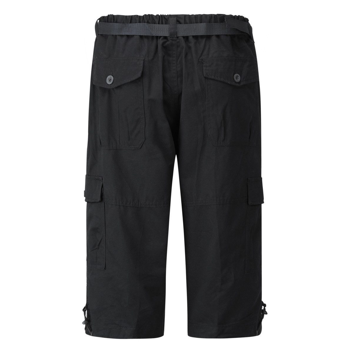 Allthemen Cargohose Herren 3/4 Cargo Shorts mit Gummiband günstig online kaufen