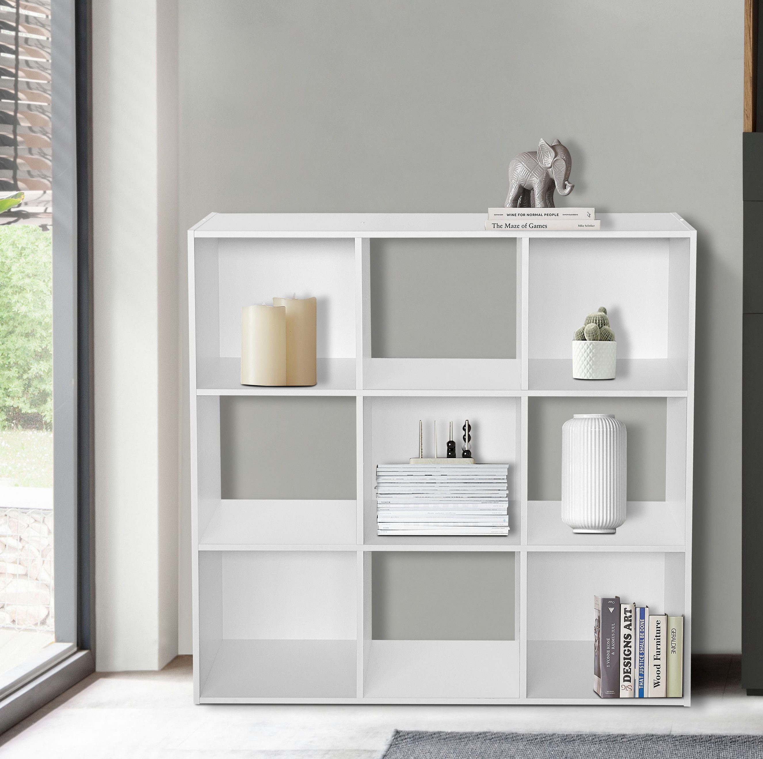 Home affaire Aktenregal Nahuel, Bücherregal, Würfelregal im modernen Design günstig online kaufen