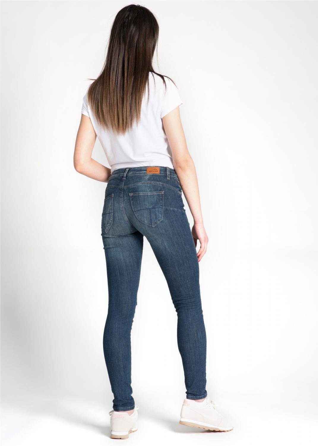 Miracle of Denim Stretch-Jeans MOD JEANS EVA NOS acciani blue NOS-2008.2486