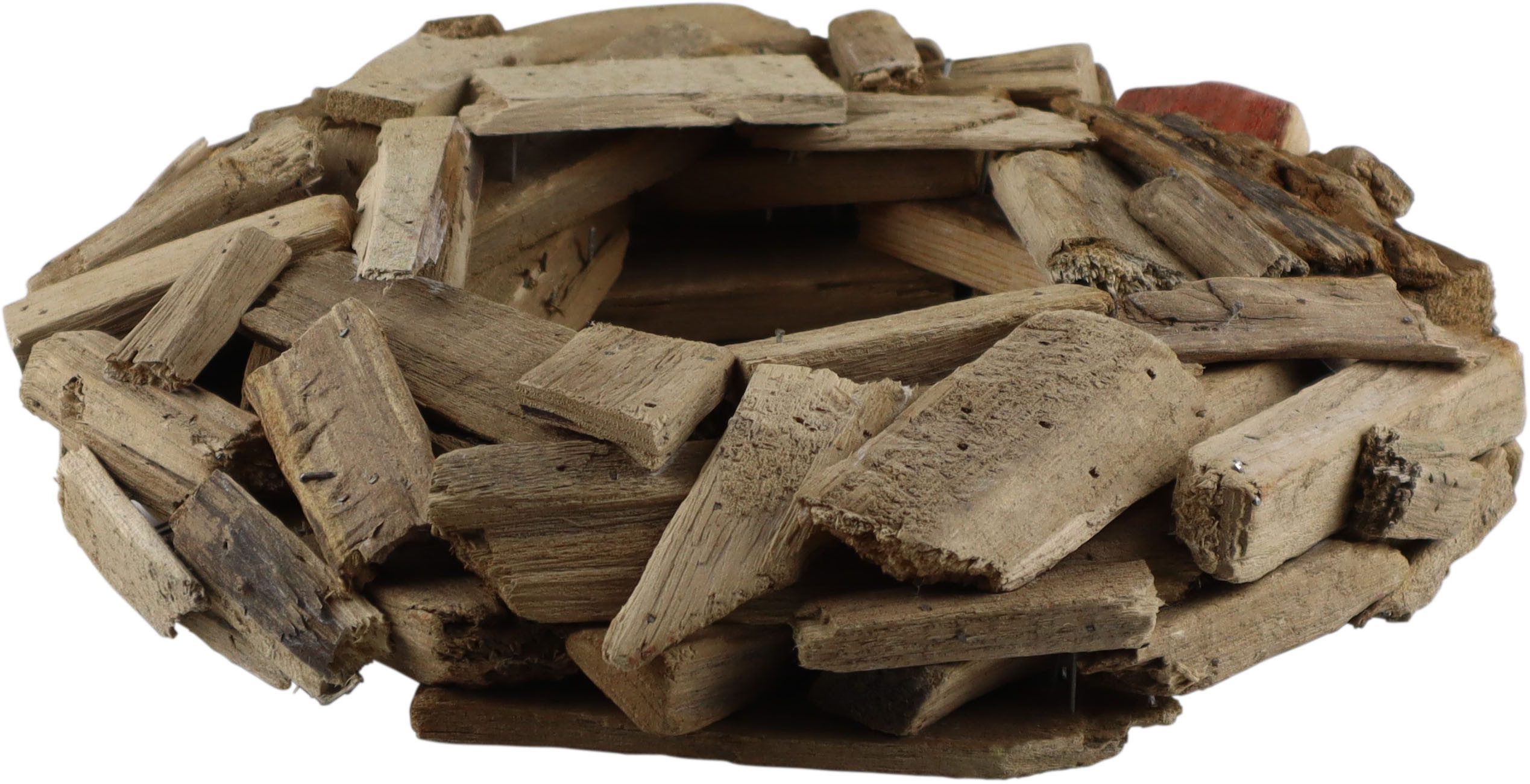 AM Design Dekokranz Holzkranz mit rustikalem Charme, in natürlicher Optik – ideal für individuelle Dekorationsideen