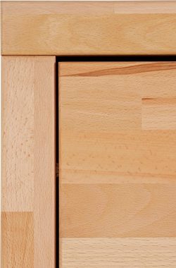 Home affaire Wohnwand Ribe, (Set, 5-St), teilmassives Holz