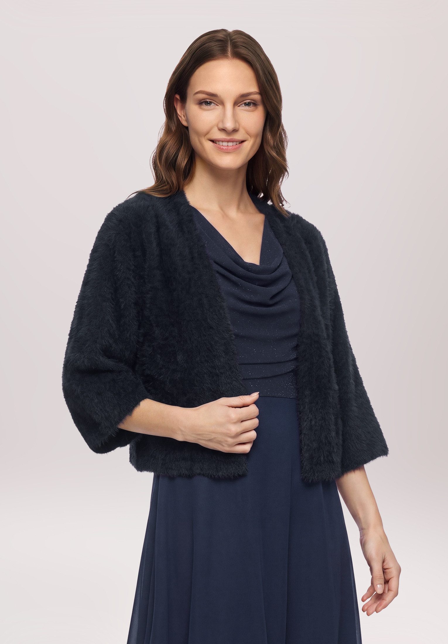 Vera Mont Strickjacke Damen mit 3/4 Arm (1-tlg) – Bild 2 von 5