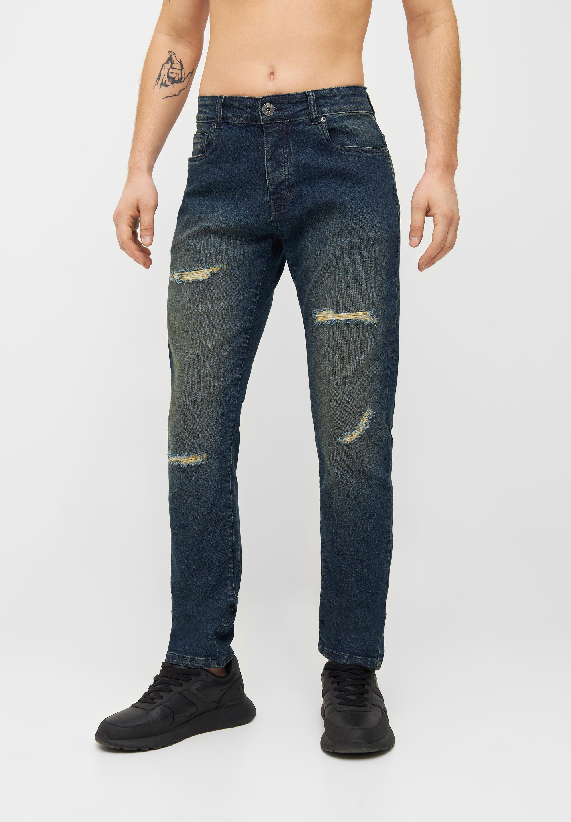 Bench. Slim-fit-Jeans SLIM PU BADGE, Länge 34