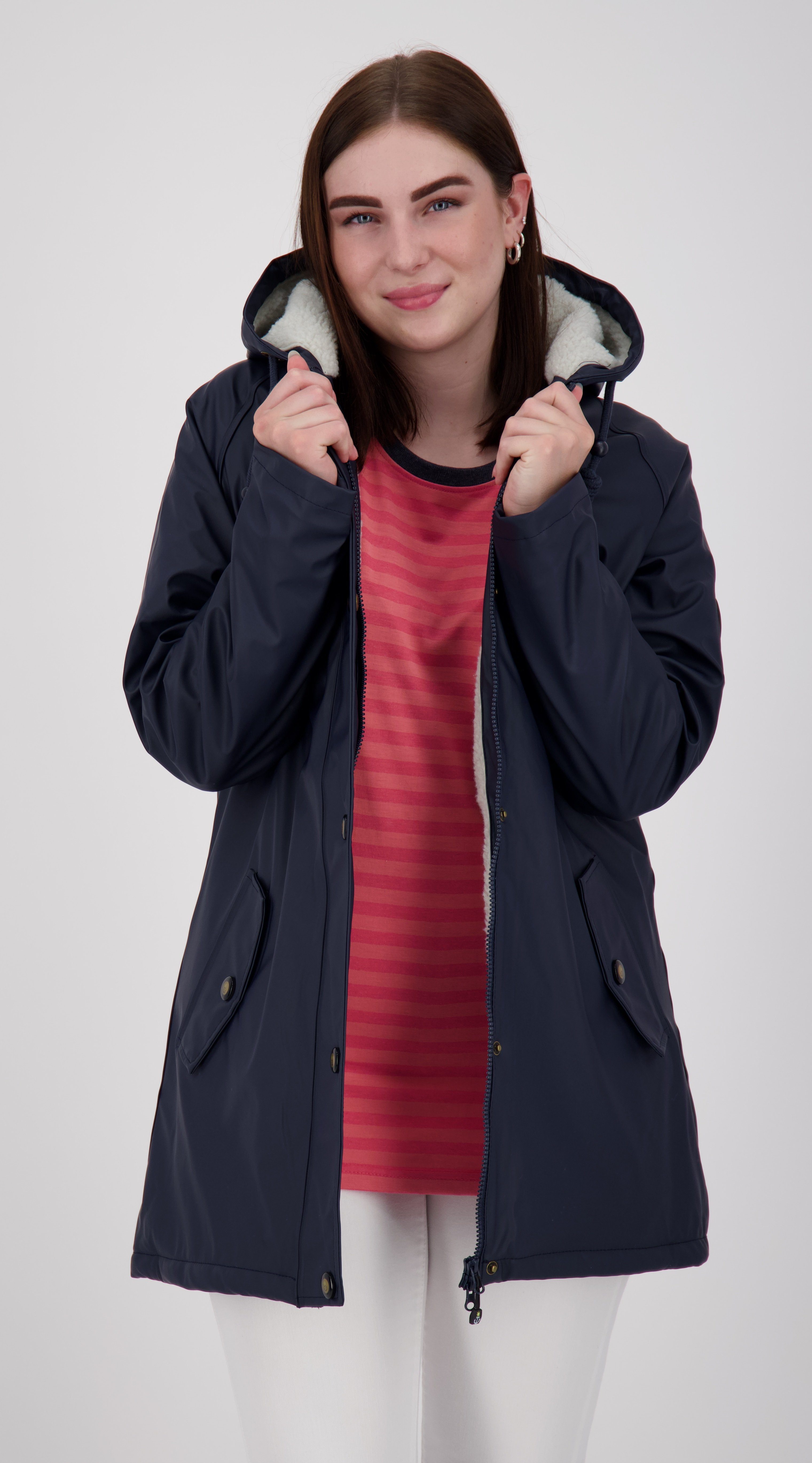 ankerglut Regenjacke Friesennerz #ANKERGLUTNEBEL WOMEN CS auch in Großen Größen erhältlich – Bild 5 von 5