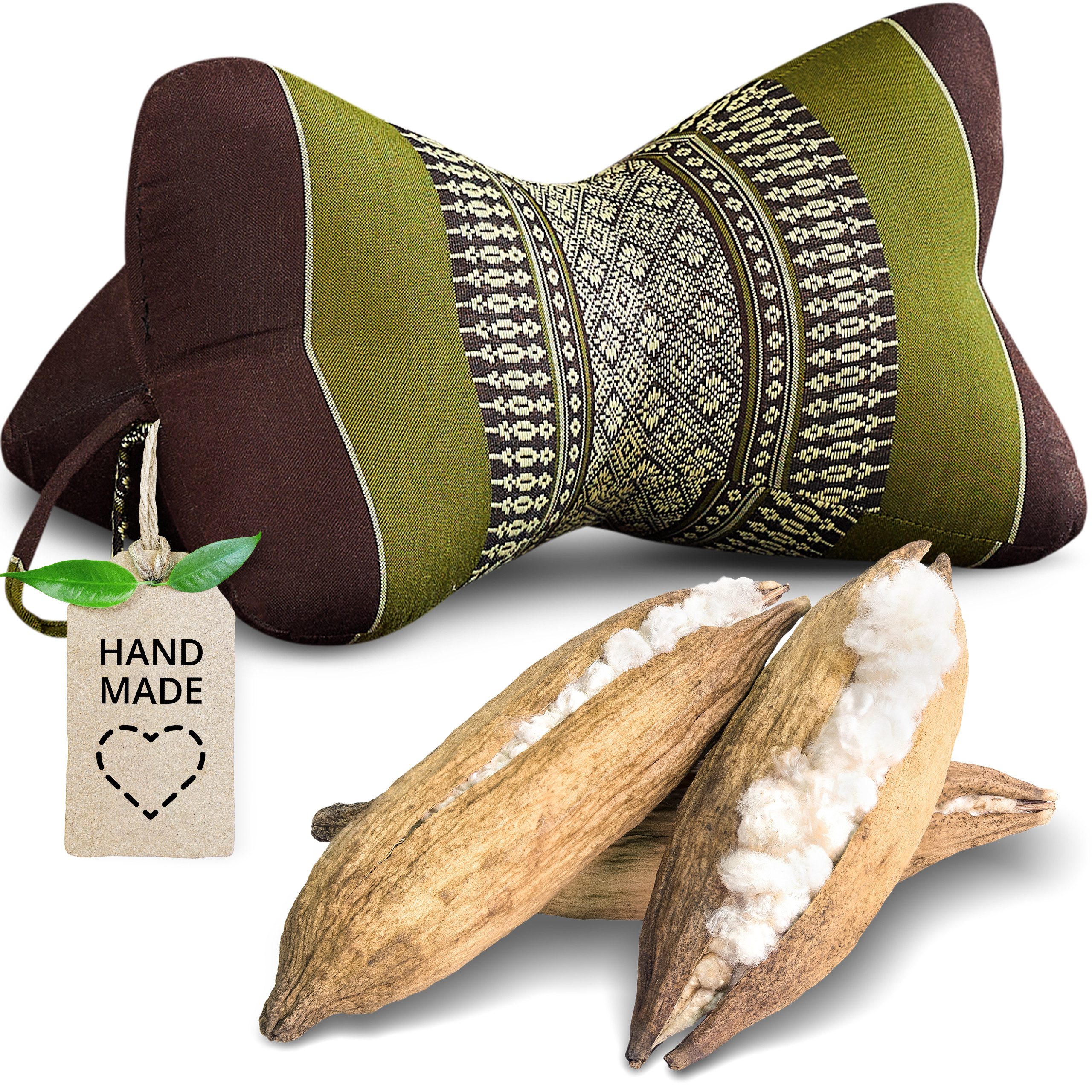 livasia Nackenstützkissen Knochenkissen, vegan und handgefertigt, Ø 15x32cm günstig online kaufen