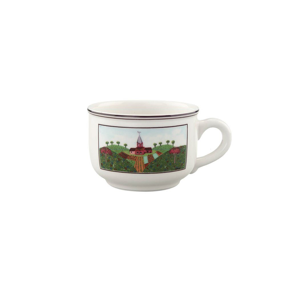Villeroy & Boch Tasse Design Naif Teetasse, 1-tlg., Porzellan, Premium Porcelain, mikrow.- & spülm.sicher, Made in Germany