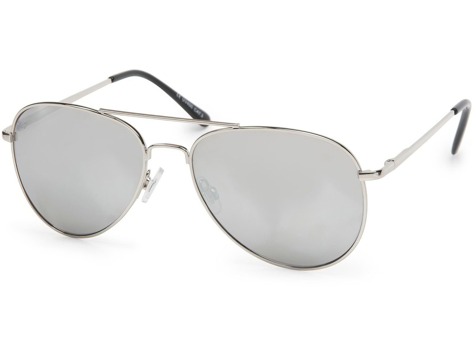 Gestell Silber / Glas Silber