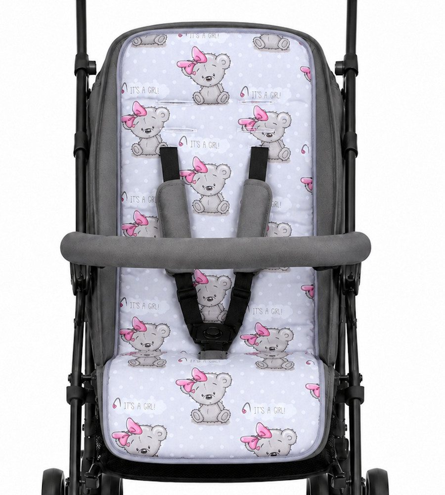Primawela Kinderwagenaufsatz Auflage für Kinderwagen Einlage Kinderwagenauflage Buggy Sitzeinlage