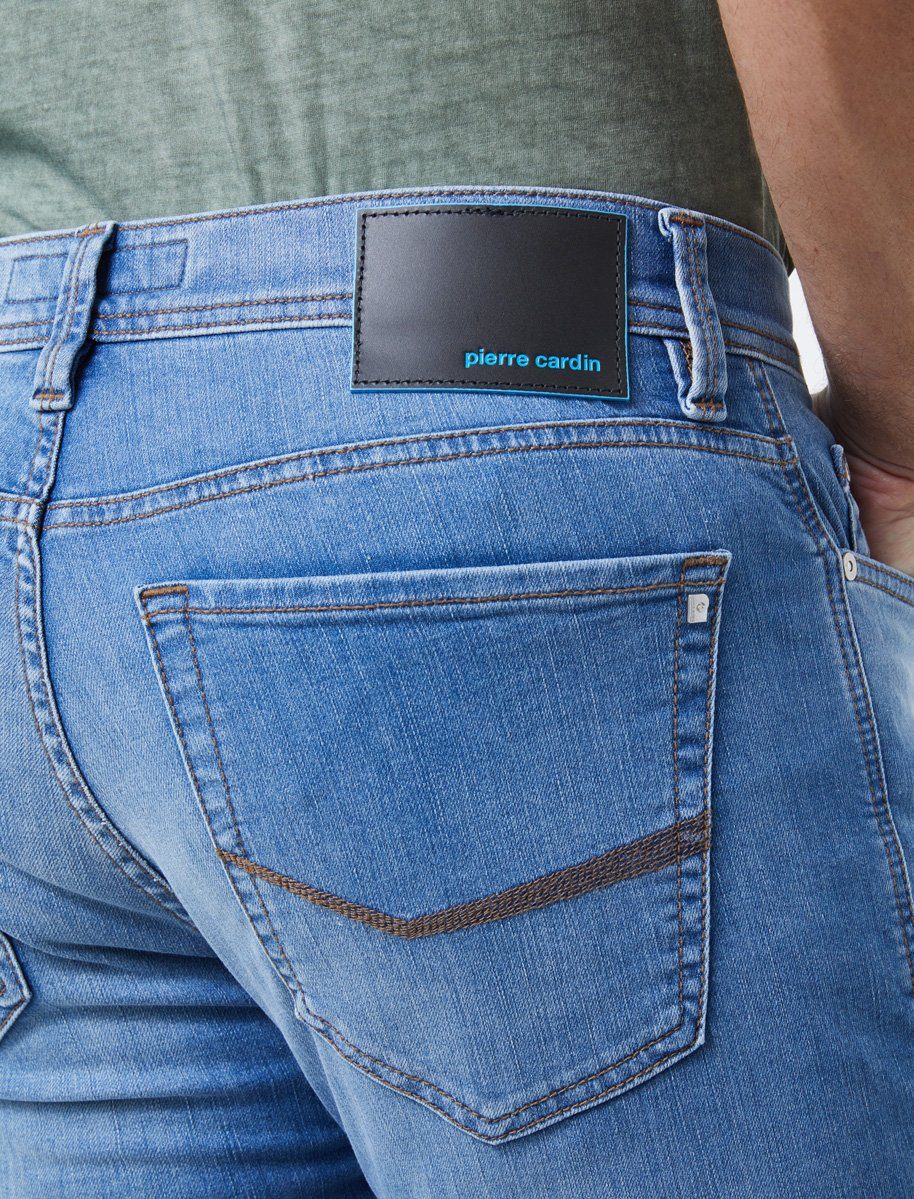 Pierre Cardin 5-Pocket-Jeans PIERRE CARDIN LYON blue FUTUREFLEX used 3451 8880.46 vintage light