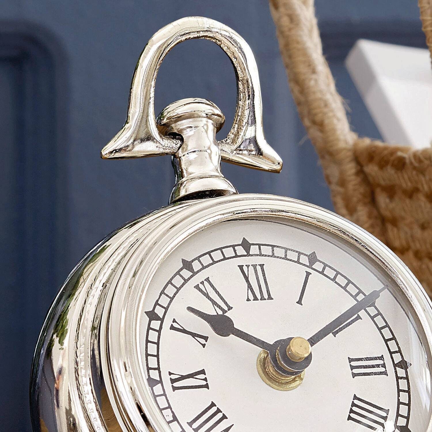 Mirabeau Wanduhr Uhr Coraten silber