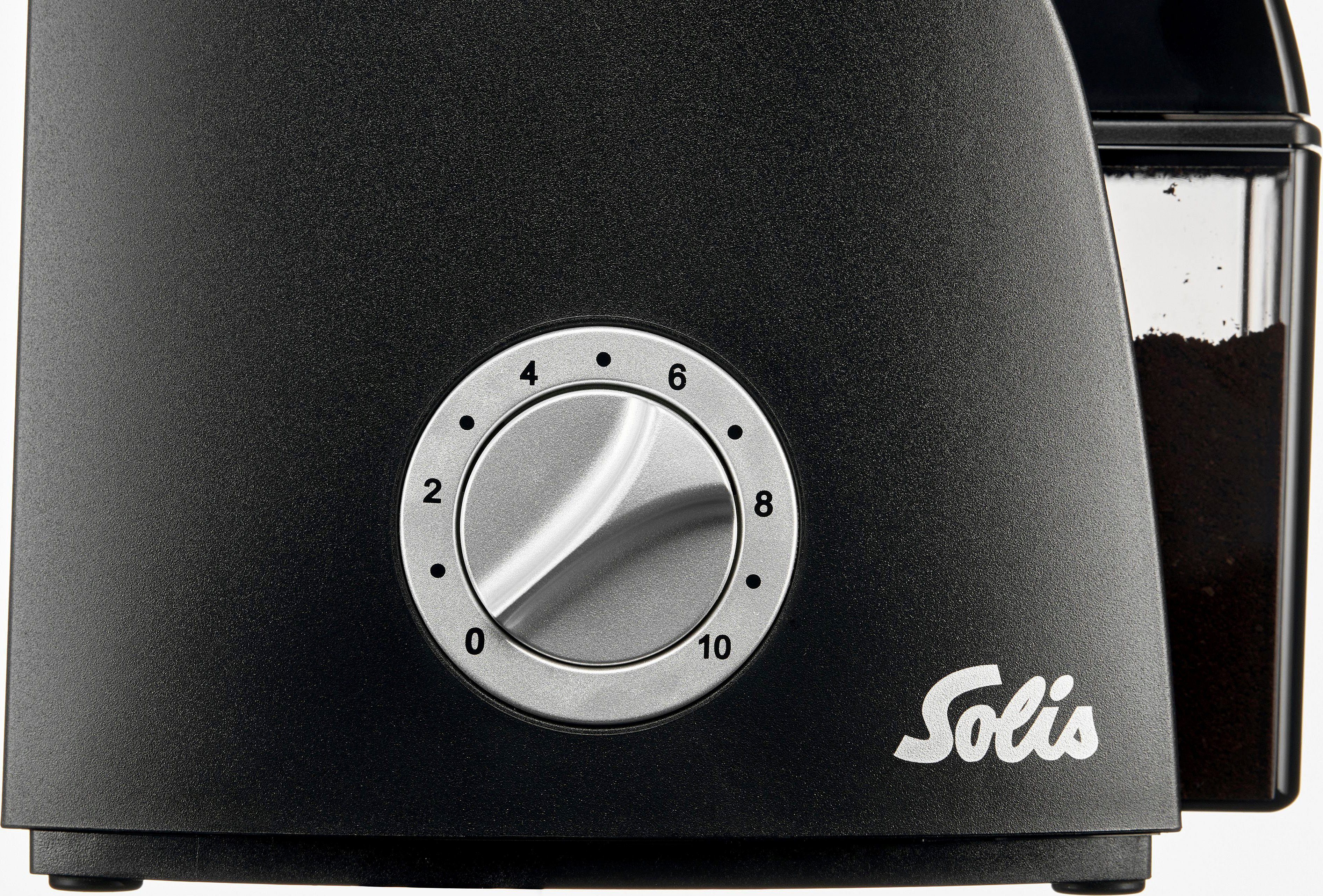 SOLIS OF SWITZERLAND Kaffeemühle Scala Zero Static, 135 W, Kegelmahlwerk, 300 g Bohnenbehälter – Bild 3 von 5