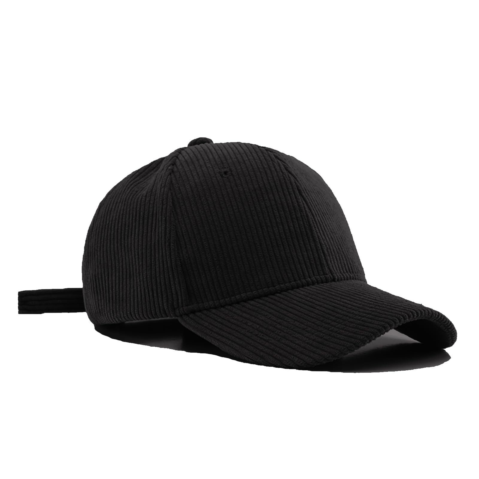 Zaewry Baseball Cap Baseballkappe für Herren und Damen, Aus Cord, verstellbar einfarbig, Unisex, Einheitsgröße, Sonnenmütze – Bild 3 von 5