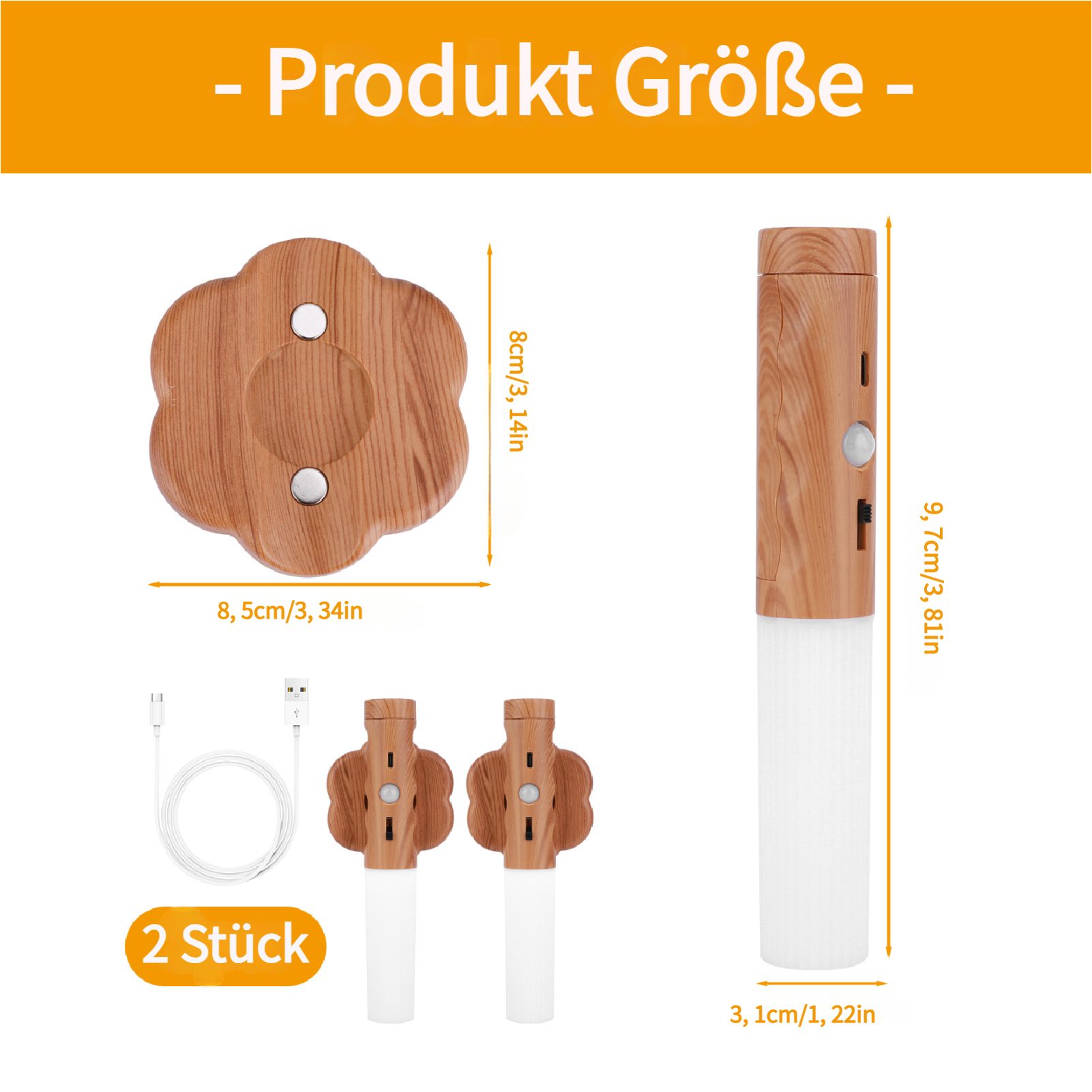 BlingBin LED Wandleuchte 2 Stück Wandleuchten günstig online kaufen