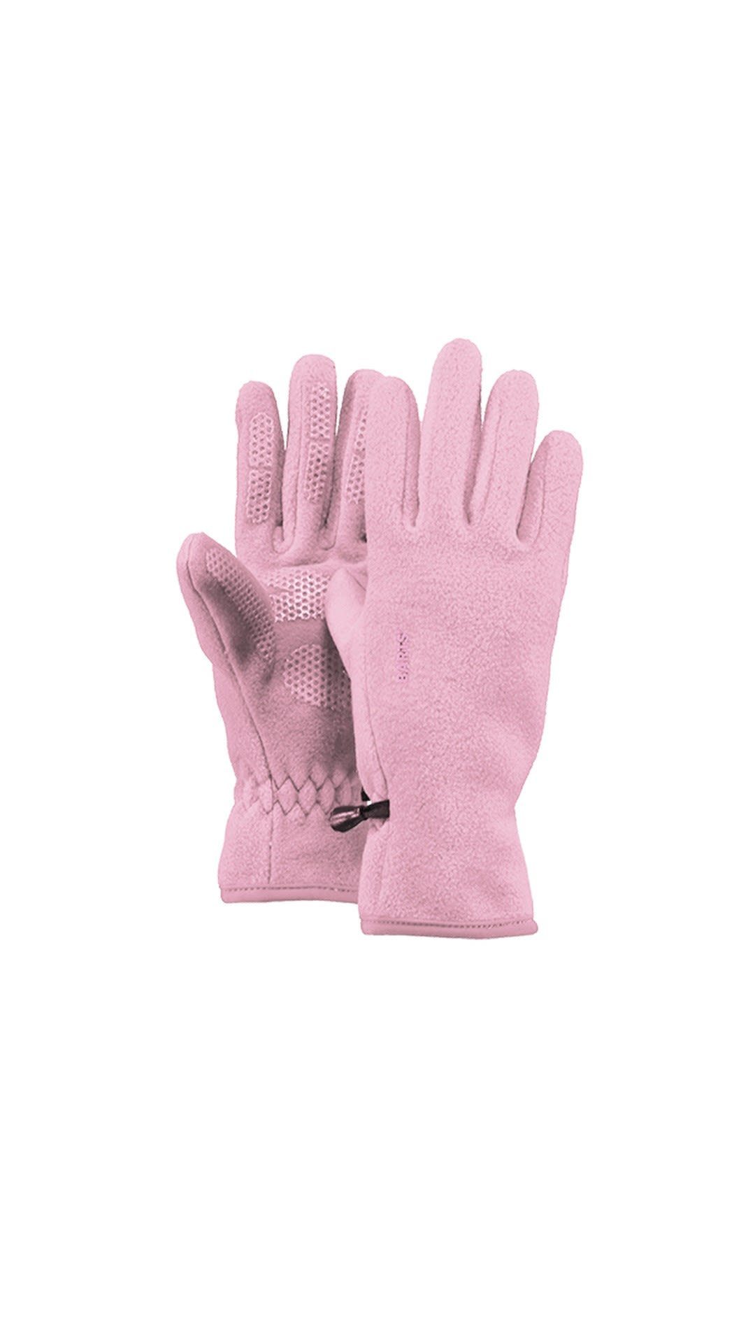 Barts Fleecehandschuhe Barts Kids Fleece Pink Gloves Accessoires Kinder
