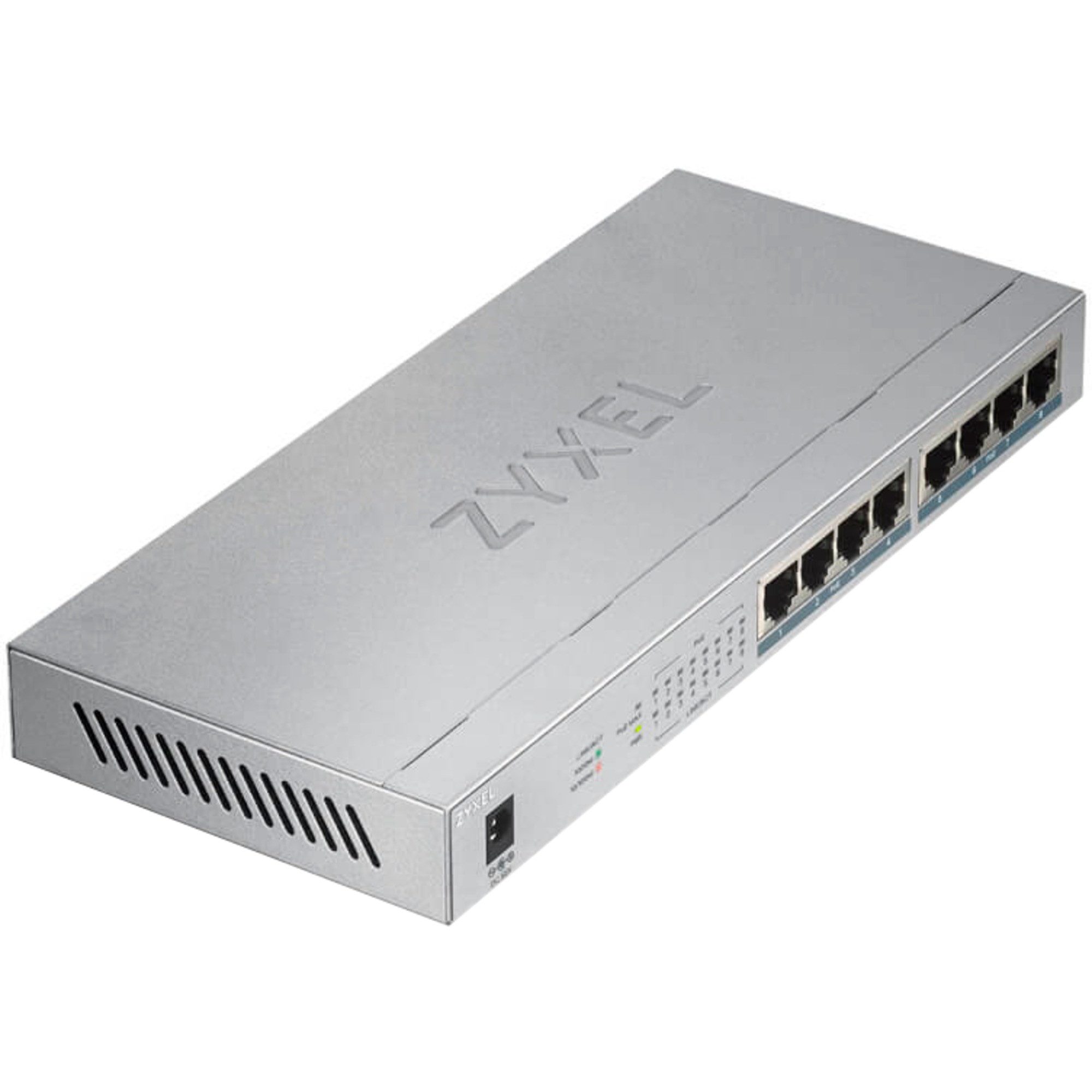 Zyxel Zyxel GS1008HP, Switch, (lüfterlos) Netzwerk-Switch