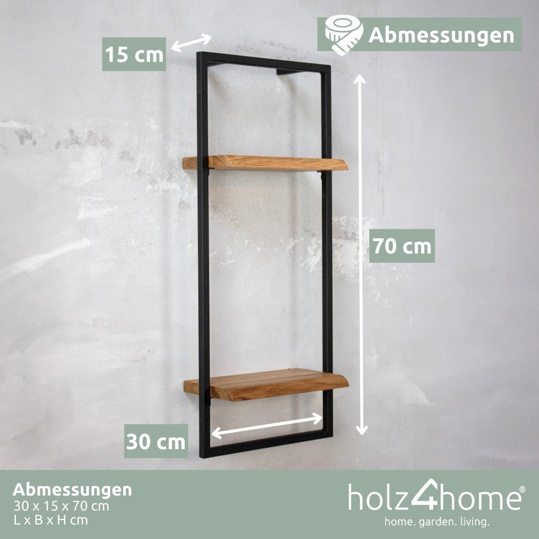 Wandregal holz4home H4H302