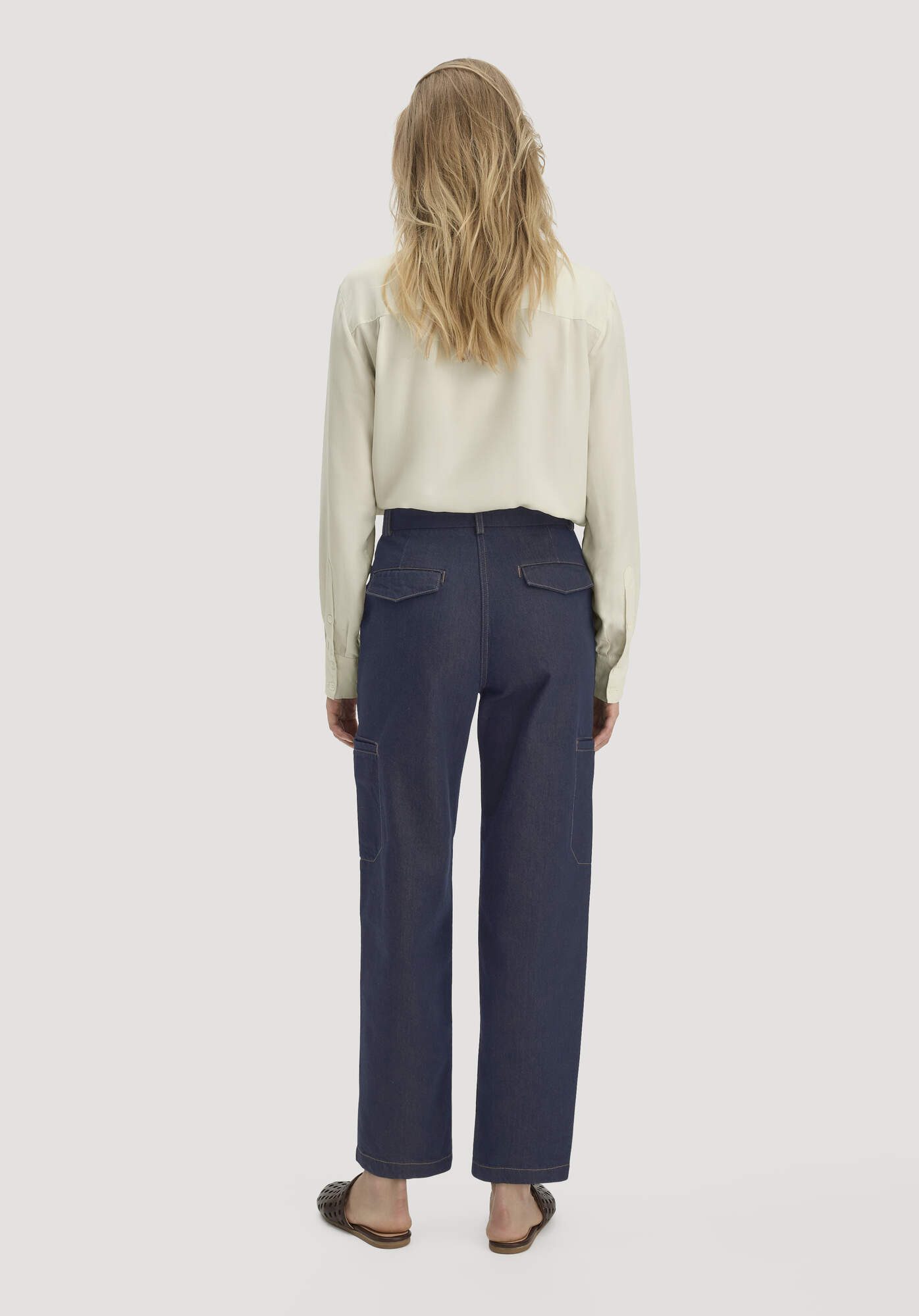 Hessnatur Bequeme Jeans aus reinem Bio-Denim (1-tlg) aus reinem Bio-Denim