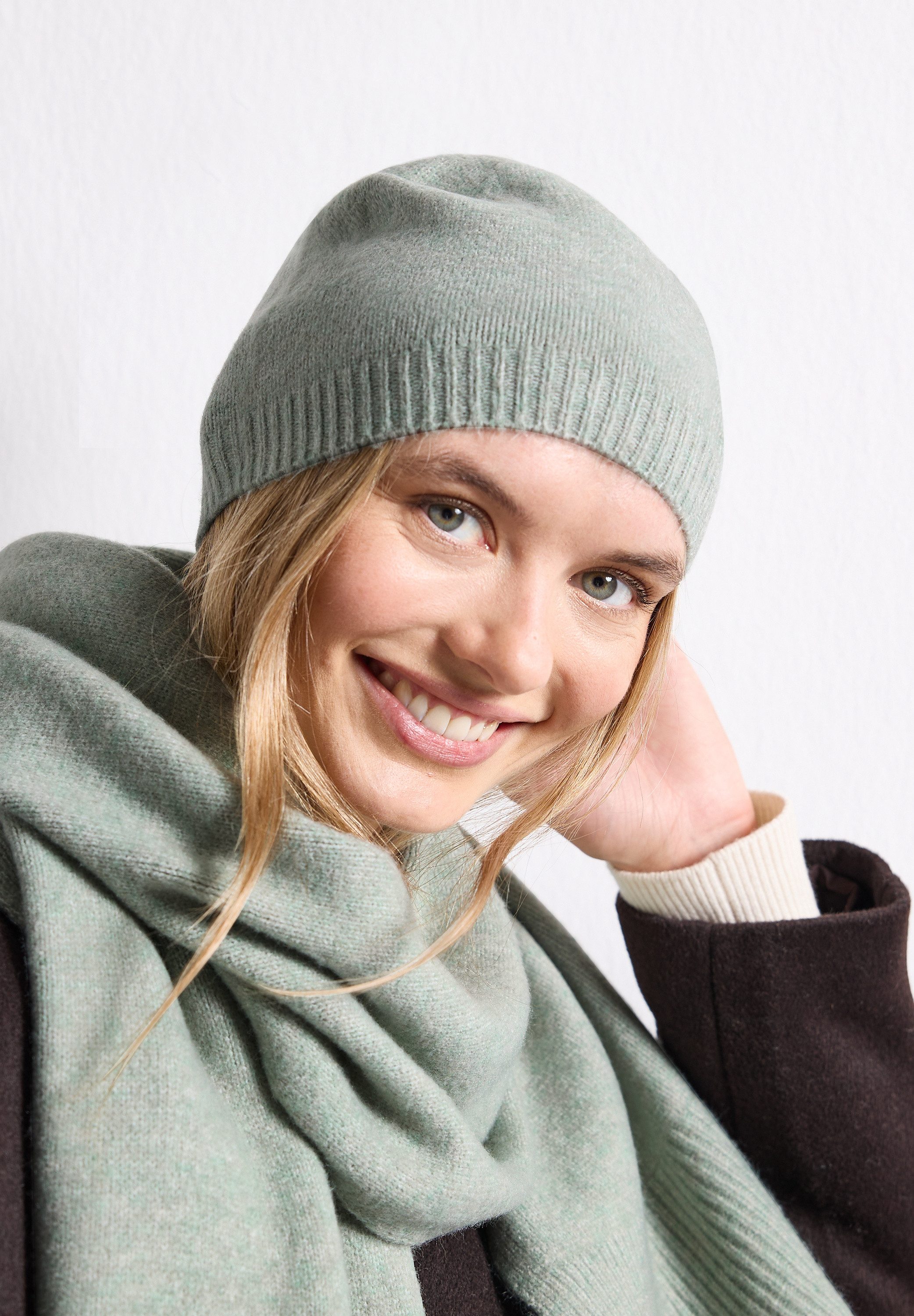 STREET ONE Strickmütze aus Feinstrick