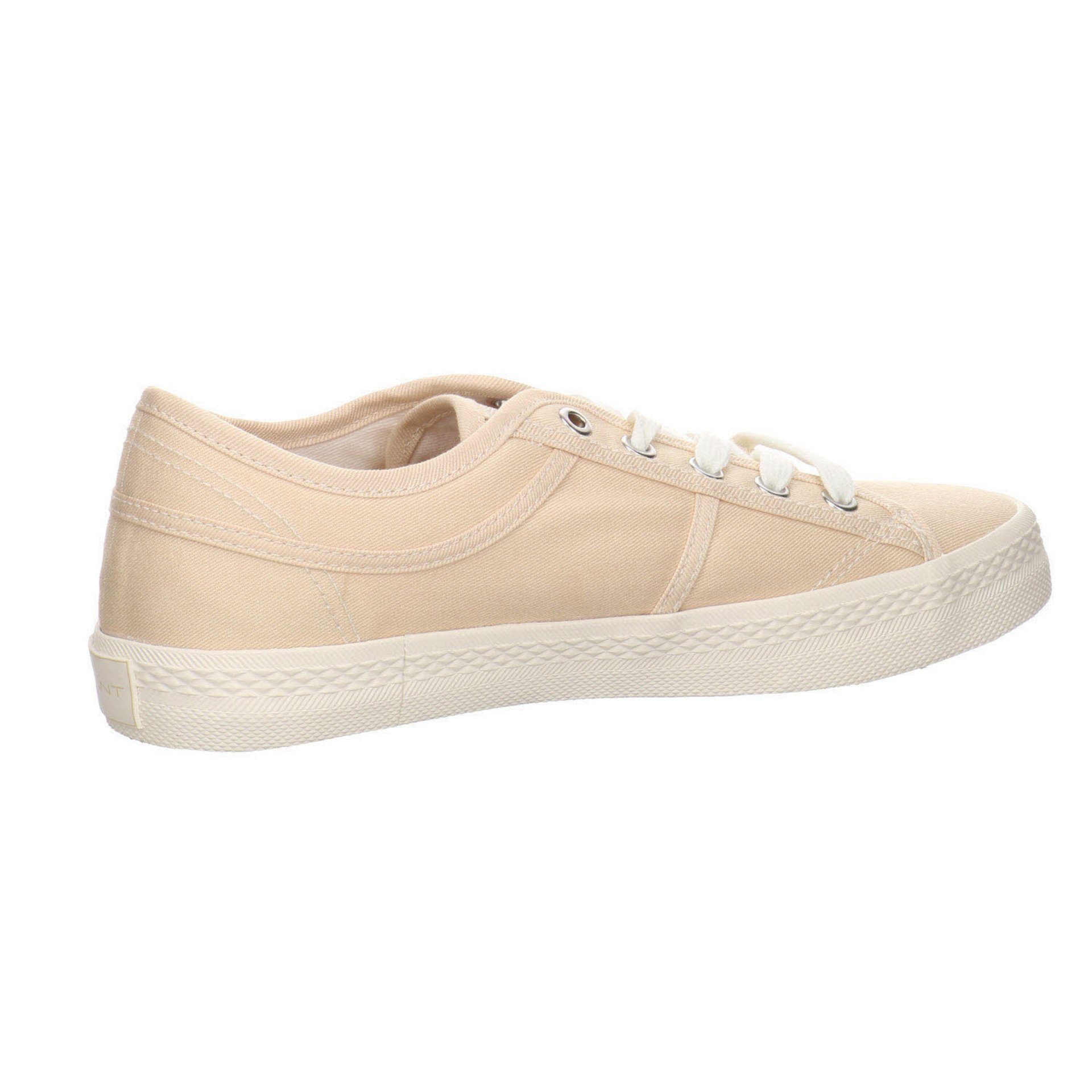 Sneaker Textil Schnürschuh hell Sneaker Pinestreet Gant Schuhe Damen beige