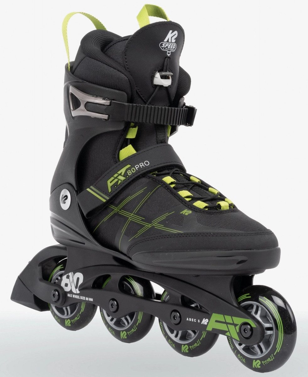 K2 Inlineskates K2 F.I.T. 80 Pro Herren Inline Skates Inliner 30G0211