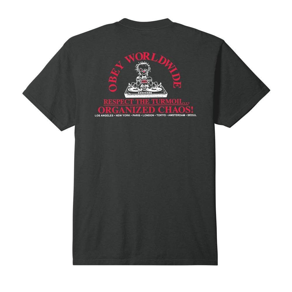 OBEY T-Shirt T-Shirt Obey Organized Chaos Pigment