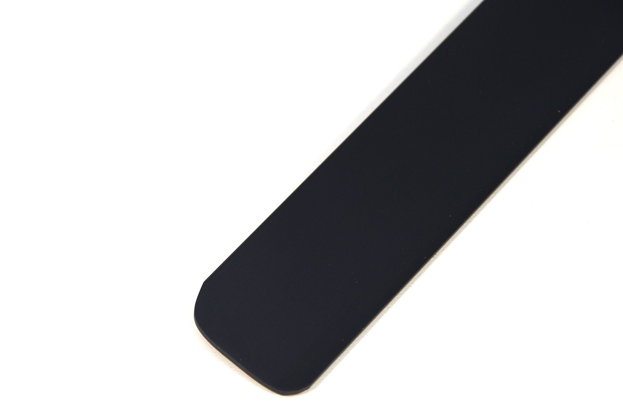 IHC Stuckleiste Endleiste Winkelleiste Seiteleiste Arbeitsplatte Küche Schwarz 28mm, Rechts ohne Schraubenlöcher