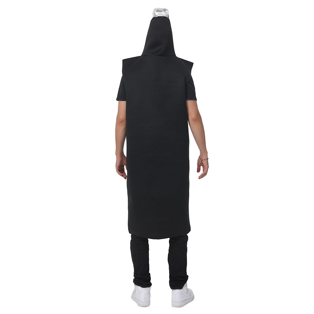 MIESEPETER Kostüm Bierflasche Unisex Kostüm MIESEPETER® schwarz, für Damen und Herren geeignet