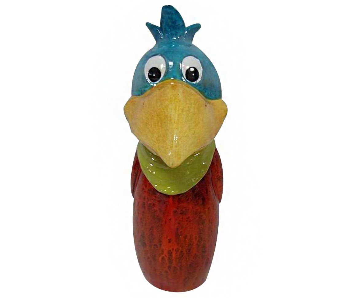 Dehner Gartenfigur Zaunfigur Vogel, ca. 24.5 x 14 x 8.5 cm günstig online kaufen