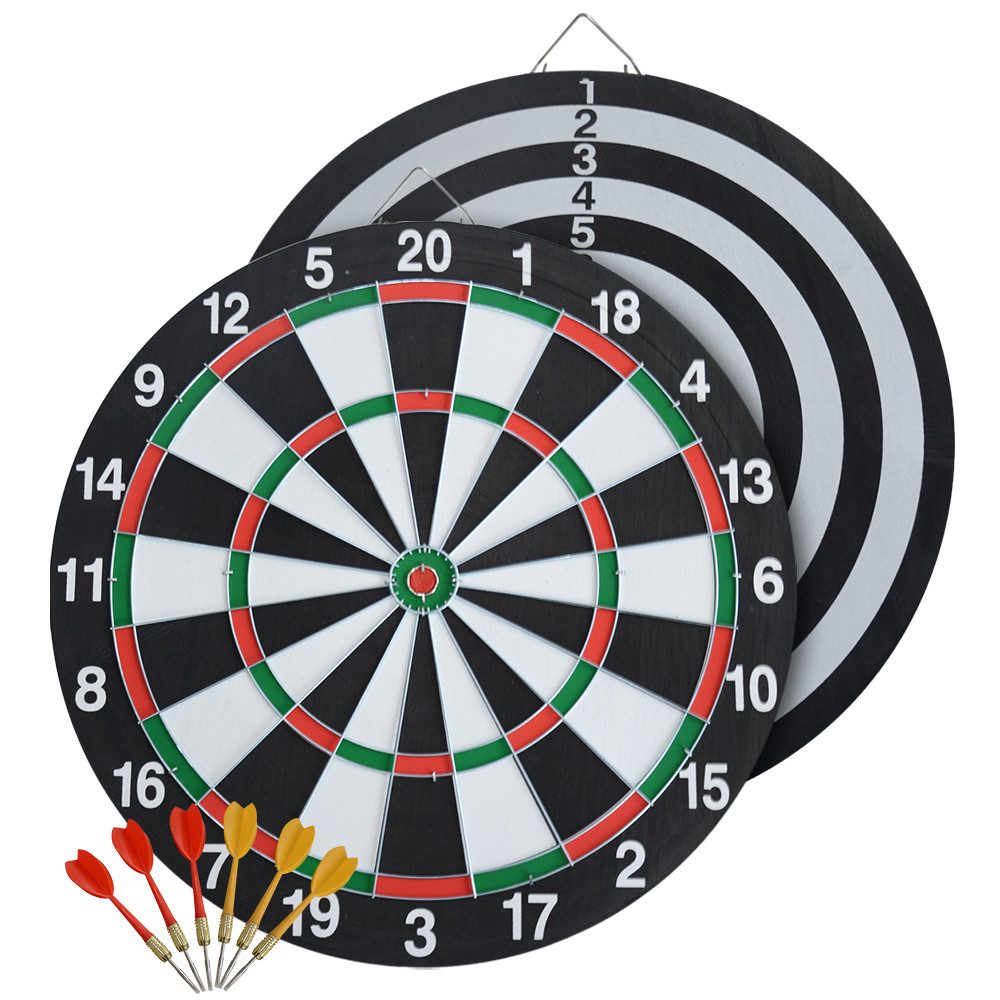 Dartscheibe Dartscheibe mit Zubehör