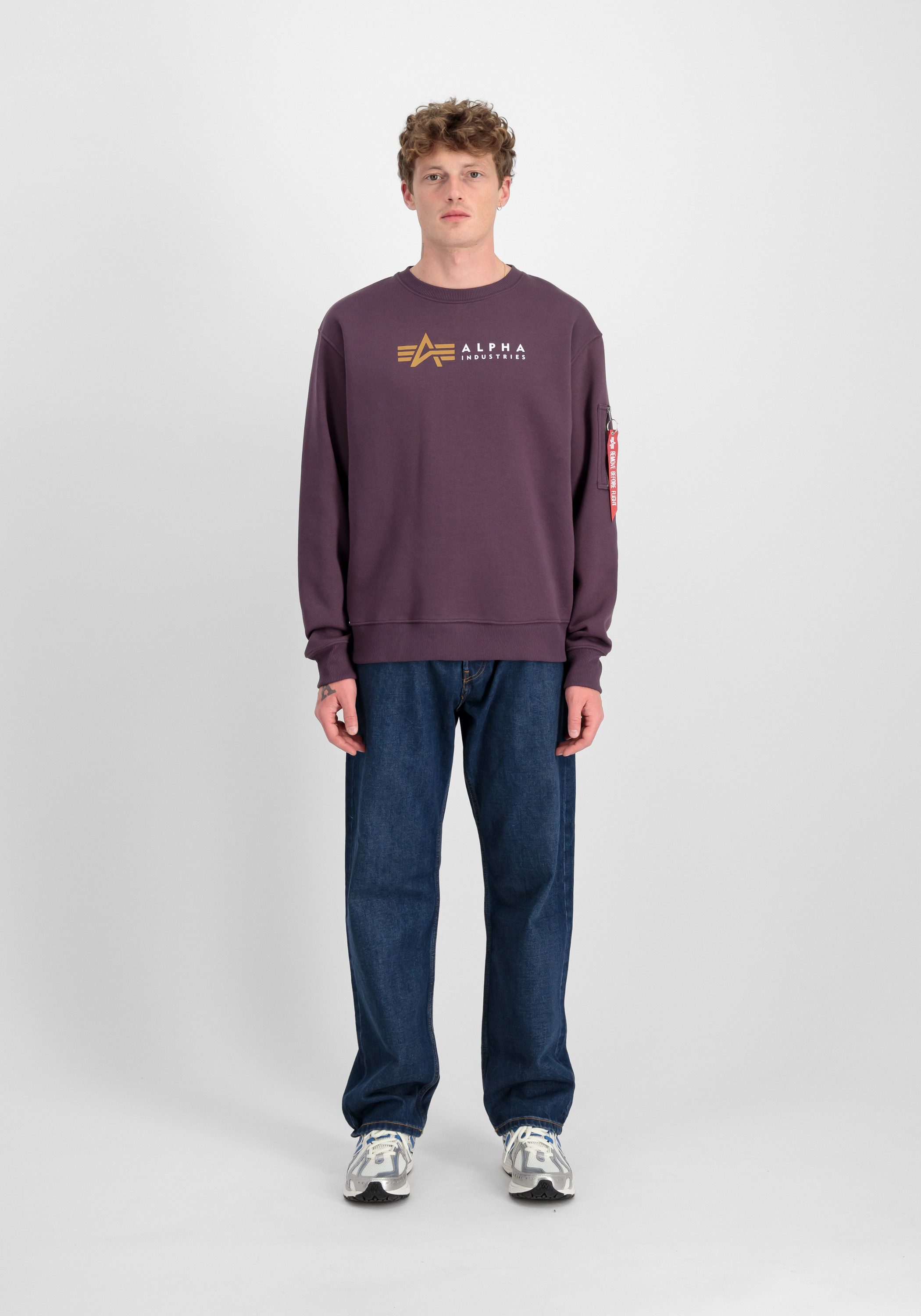 Alpha Industries Sweater Alpha Label Sweatshirt