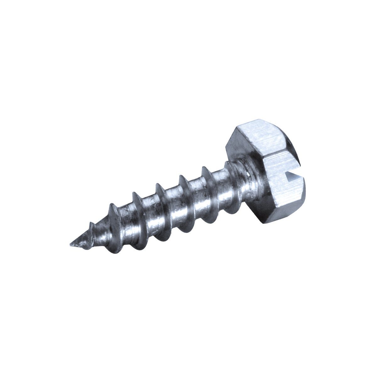 GOEBEL GmbH Blechschraube 2030142250, (500x Sechskant Längsschlitz - 4,2 x 25 mm – Edelstahl V2A / A2, 500 St., DIN7976 ISO1479 Werksnorm), Blechschrauben – Profi-Industrie-Qualität