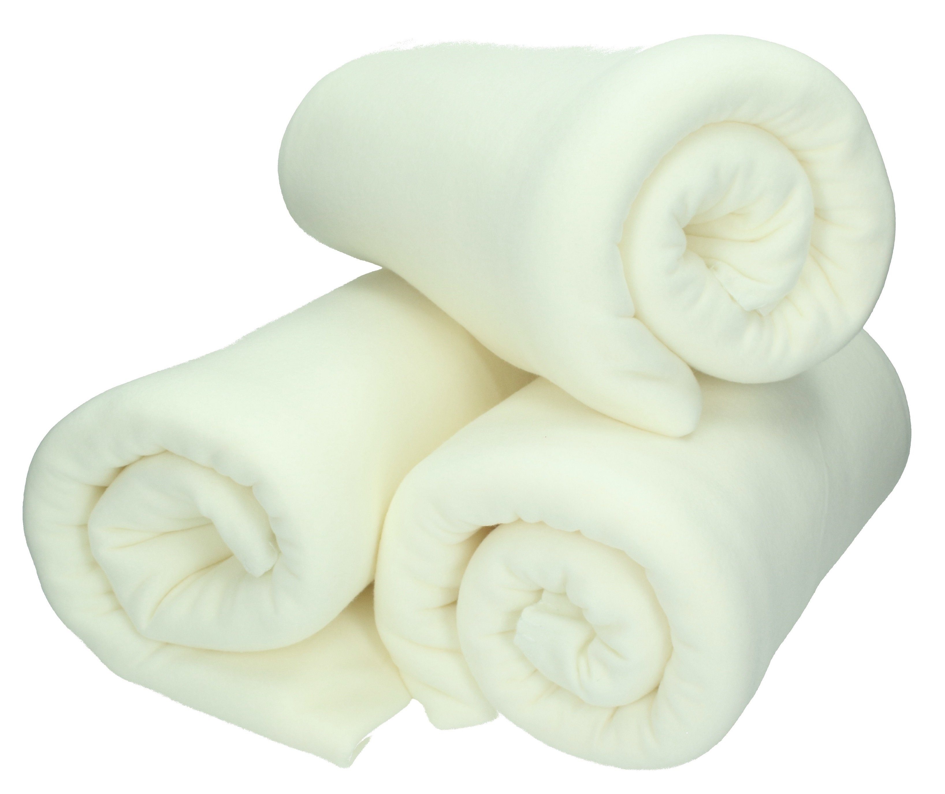 Wohndecke 3 Stück Fleecedecke Kuscheldecke Sofadecke günstig online kaufen