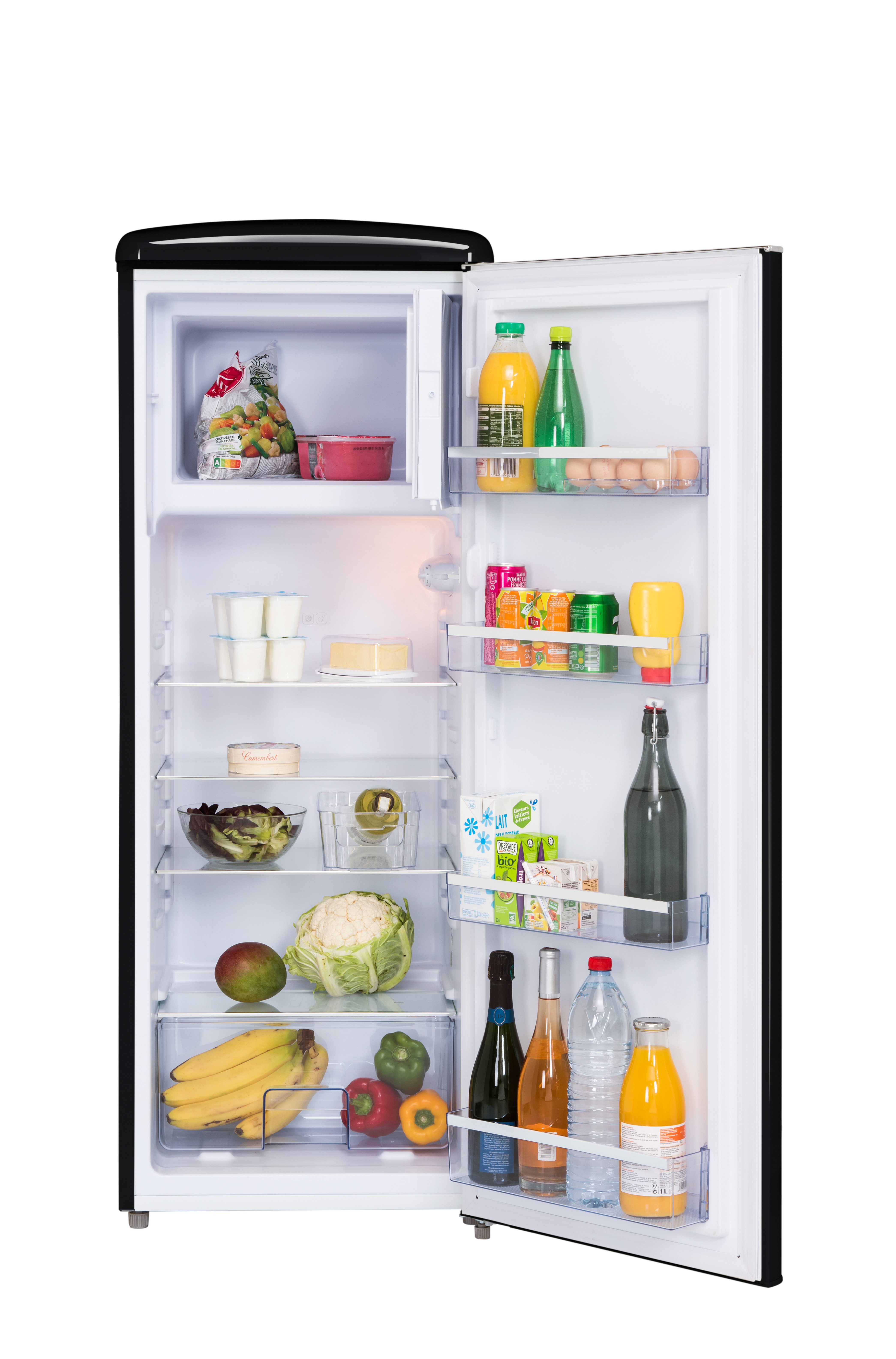 FrigeluX Kühlschrank RF218RND, Retro-Design