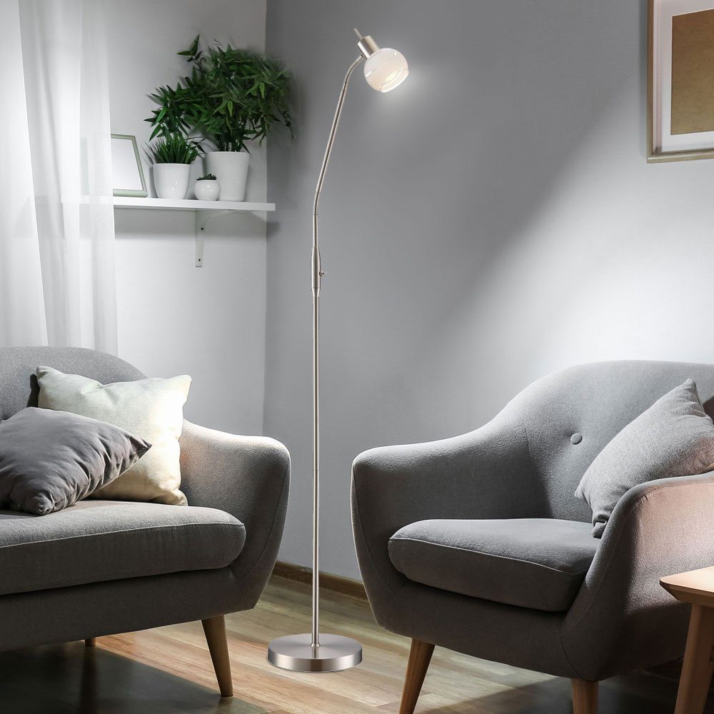 GLOBO LIGHTING LED Stehlampe, Leuchtmittel inklusive, Warmweiß, verstellbar günstig online kaufen