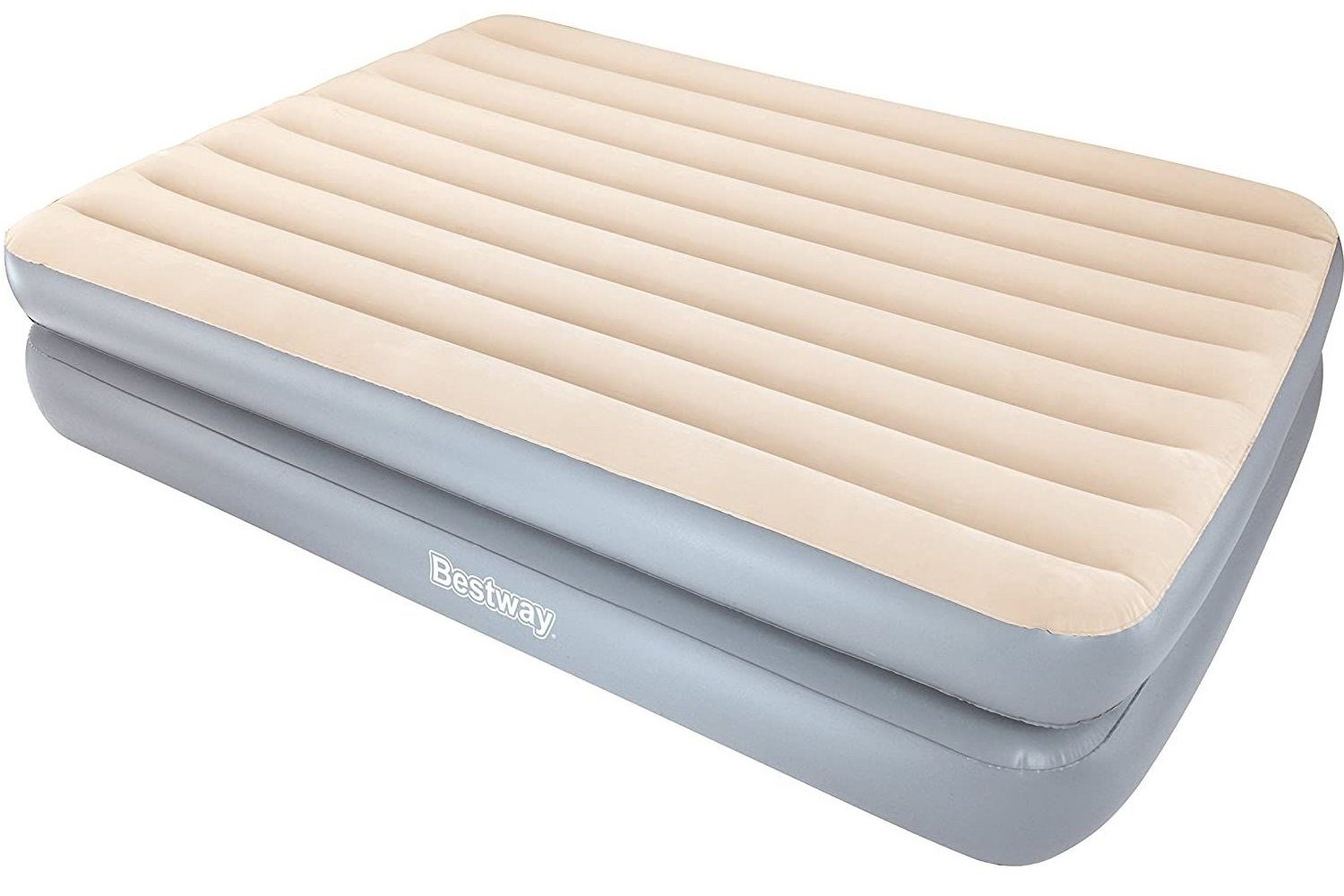 BESTWAY Luftbett Luft-Bett Sleeplux 2m Luft-Matratze Gäste-Bett, Doppel-Bett Queen-Size mit Reparaturflicken